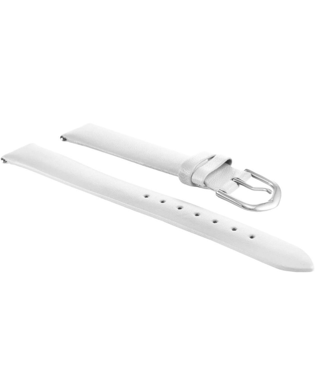 Skórzany pasek Bisset 16mm – biały, srebrna stalowa sprzączka.jpg